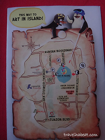 How to go to Art in Island