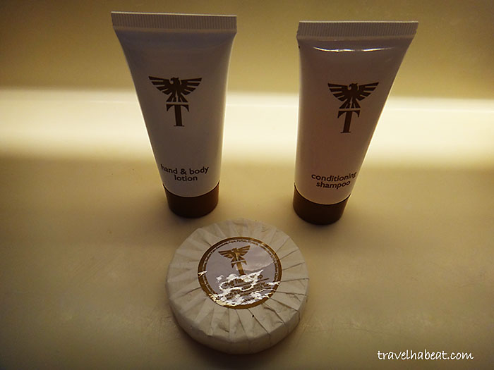 Thunderbird Resort's toiletries