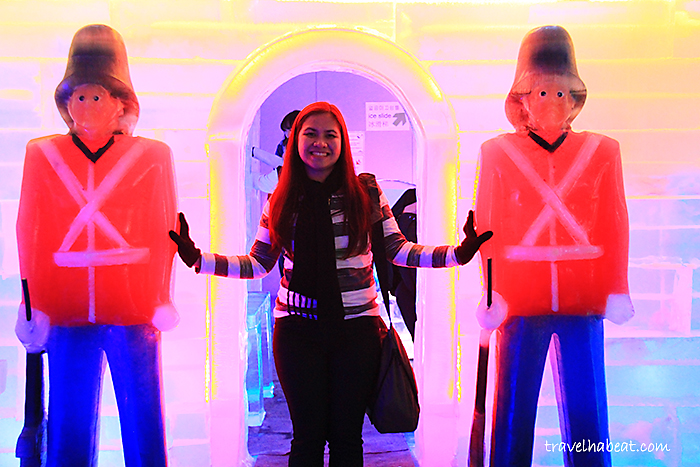 Enjoy the ice sculptures!