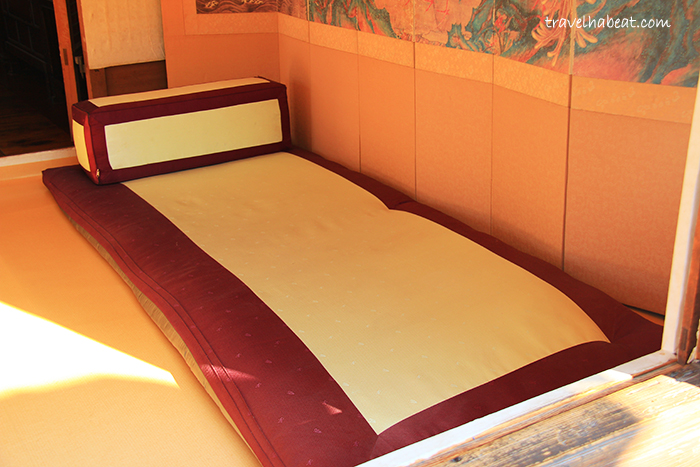 Furniture preserved inside the hanoks.