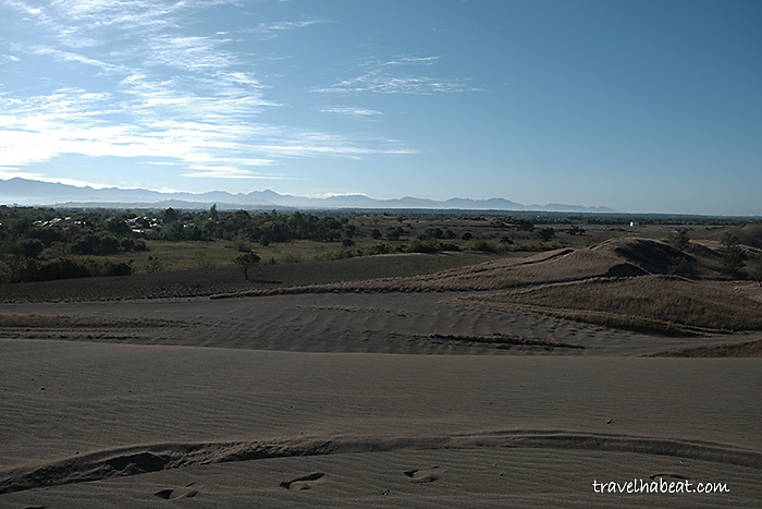 The unique 85-square-kilometer desert environment of La Paz Sand Dunes made it as a National Geological Monument.