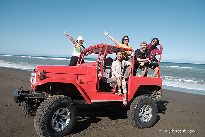 Each 4x4 ride ideally suits five passengers.