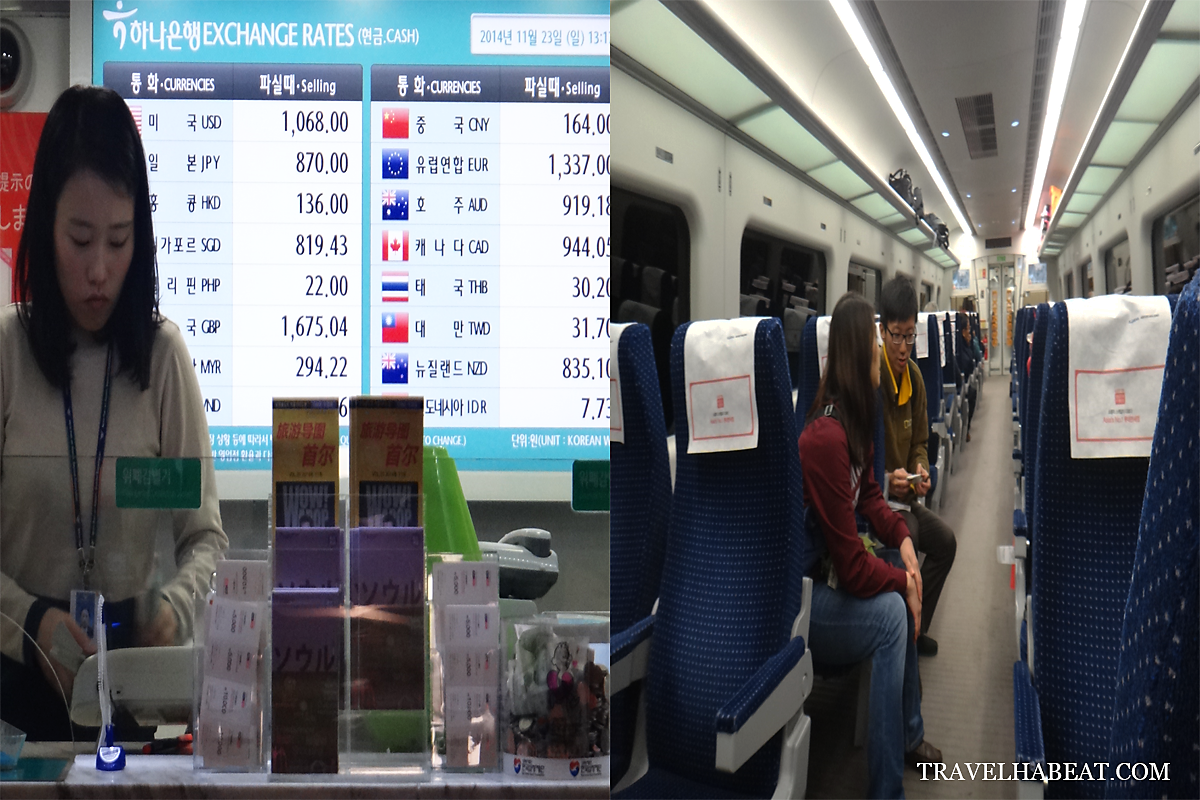 (L) Money Changer (R) Express Train