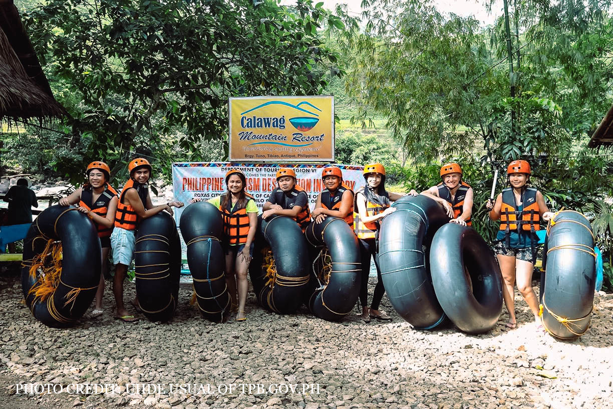 River Tubing at Calawag Mountain Resort in Tibiao, Antique