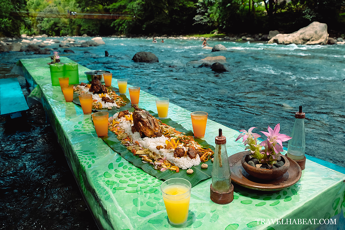Lunch by the Tibiao River