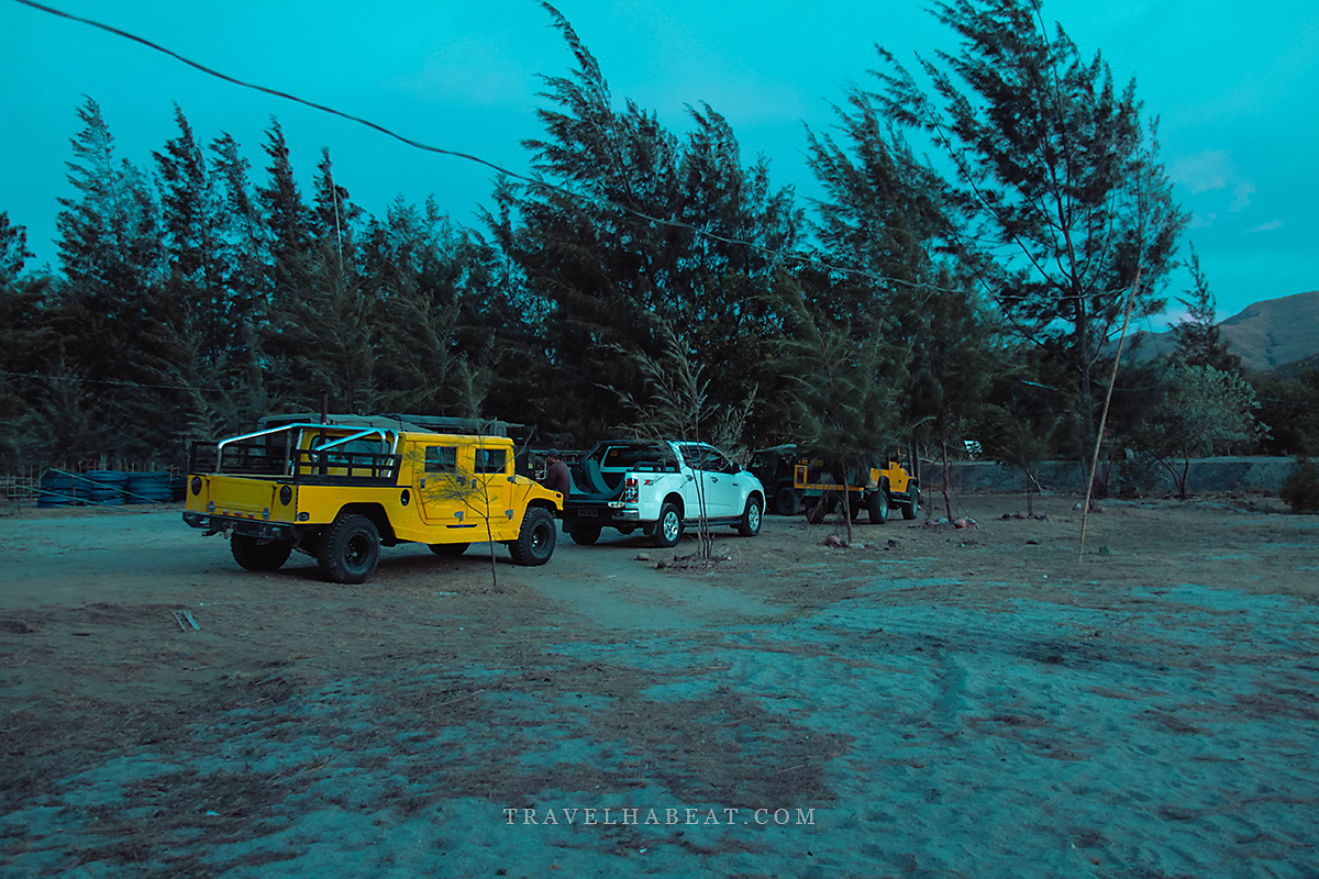 Jump-off point at Sta. Juliana, Capas, Tarlac