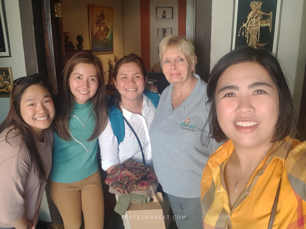 With our Bubezi Guesthouse Host