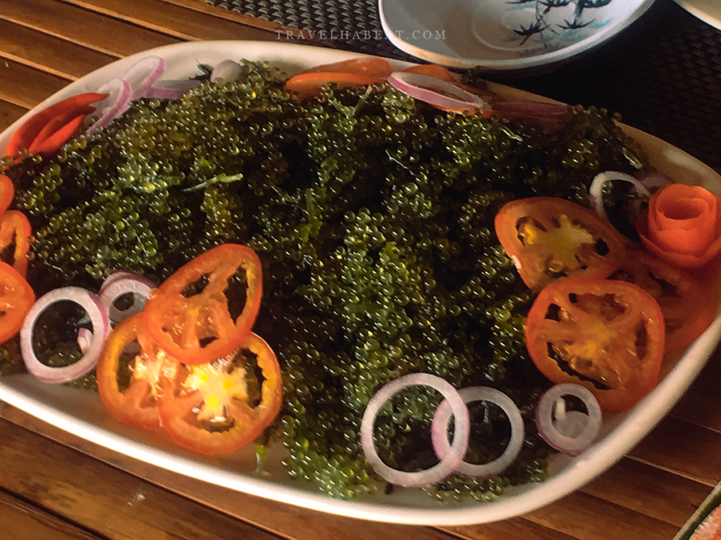 Lato, grape-like seaweed.