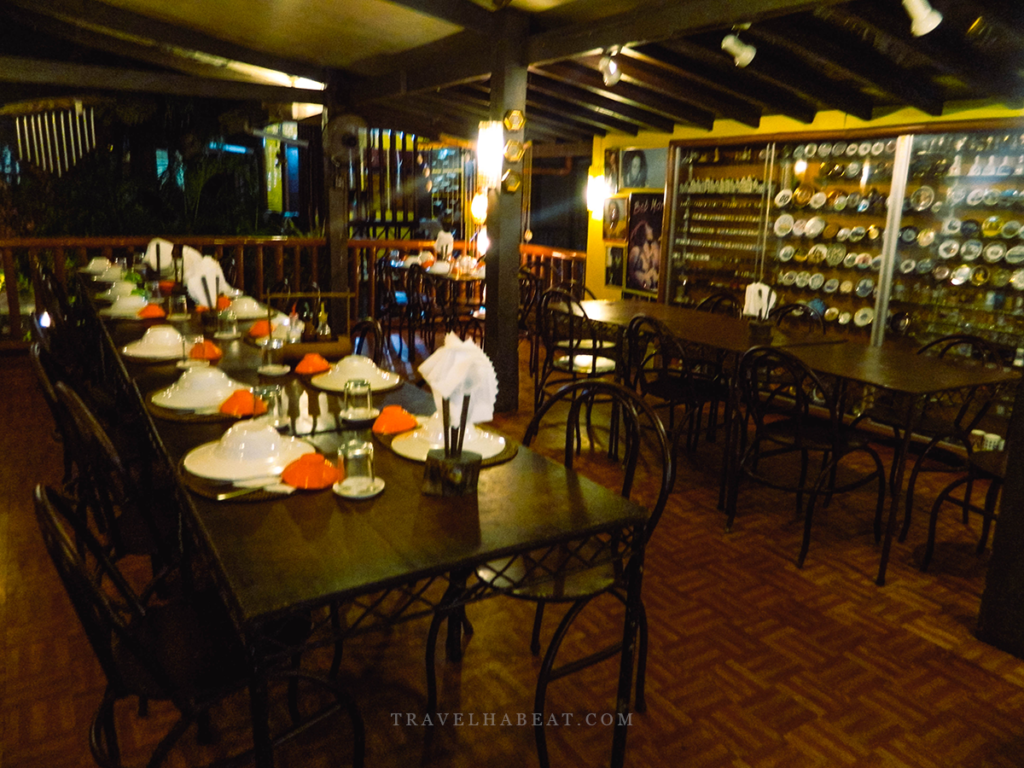 Coron Village Lodge's restaurant..