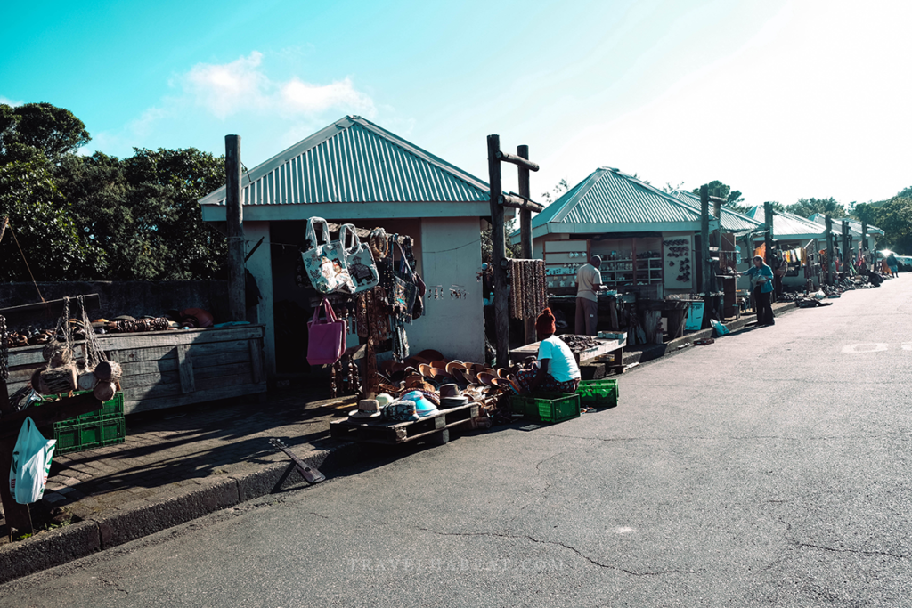 Souvenir shops.